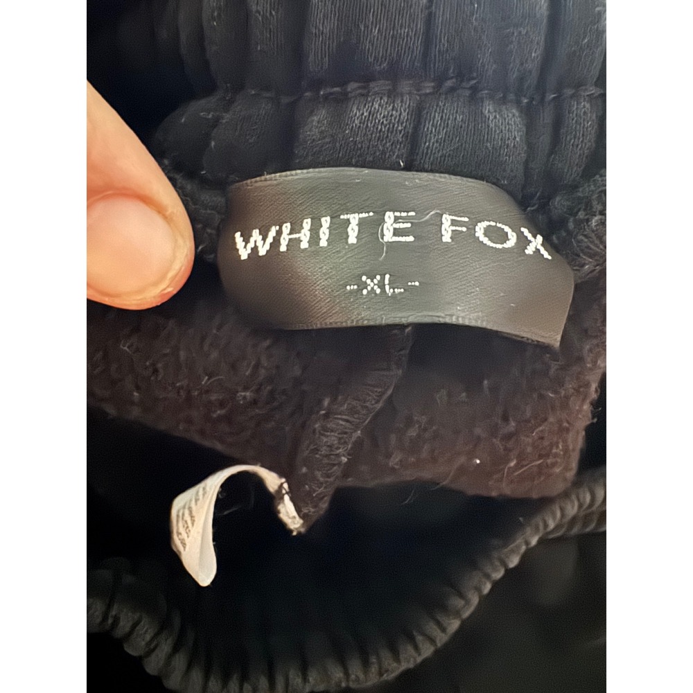 WHITE FOX Vol 3 Black Sweatpants Joggers Lounge Pants XL - Picture 6 of 8